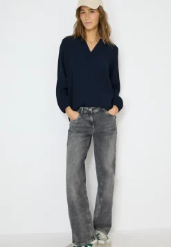 Blouse in effen kleur