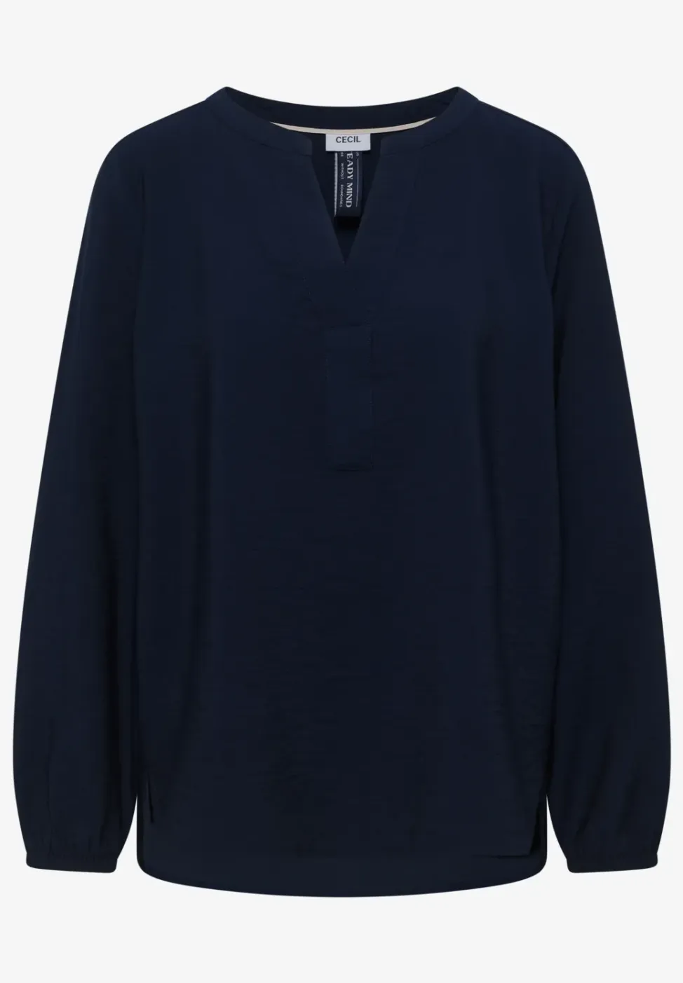Blouse in effen kleur