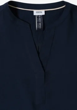 Blouse in effen kleur