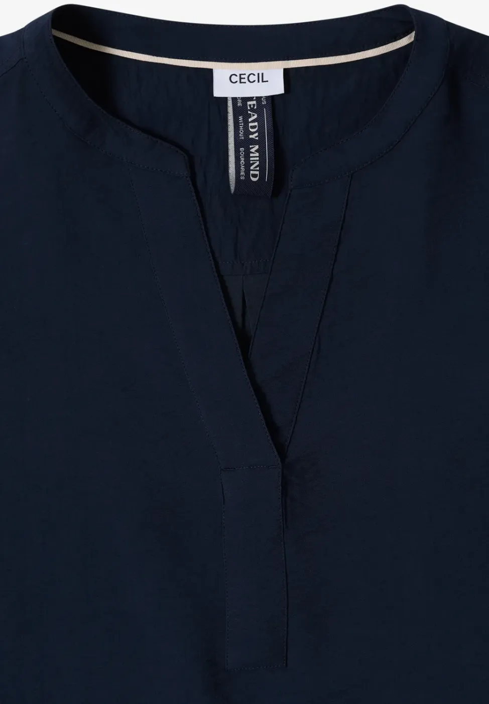 Blouse in effen kleur