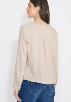 Blouse in effen kleur