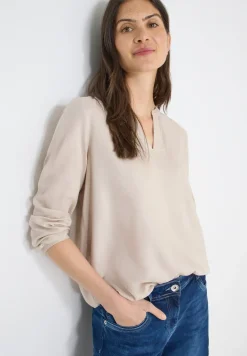 Blouse in effen kleur
