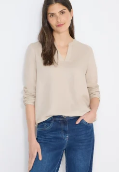 Blouse in effen kleur