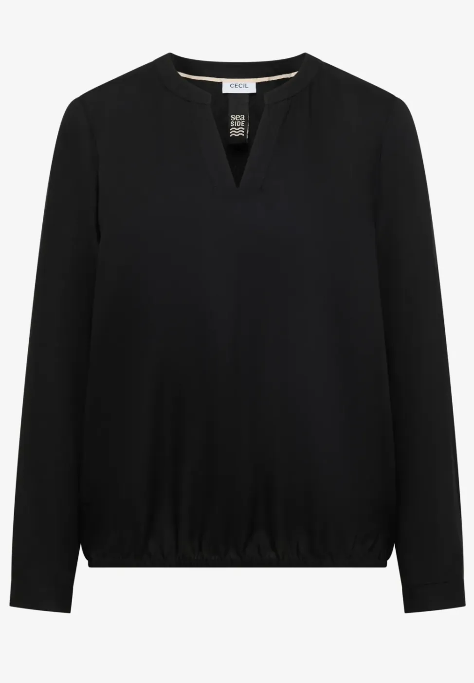 Blouse in effen kleur