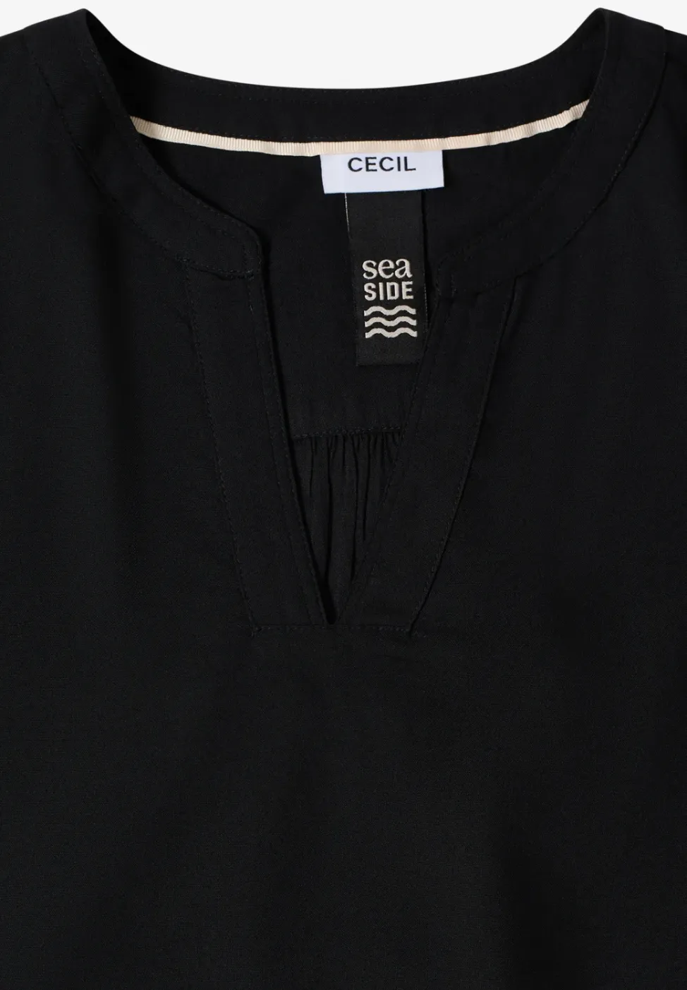 Blouse in effen kleur