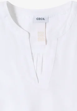 Blouse in effen kleur