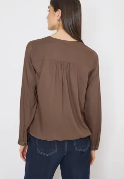 Blouse in effen kleur