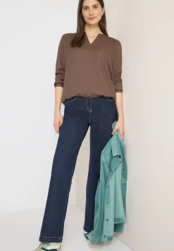 Blouse in effen kleur