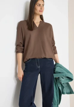 Blouse in effen kleur