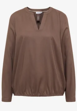 Blouse in effen kleur