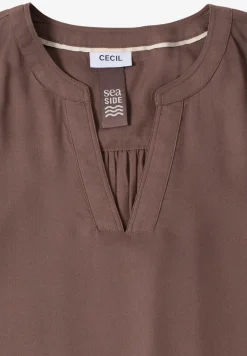 Blouse in effen kleur