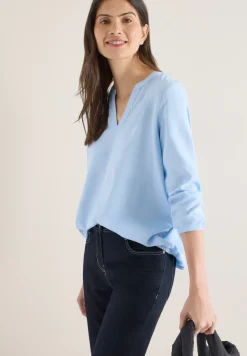 Blouse in effen kleur