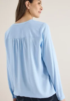 Blouse in effen kleur