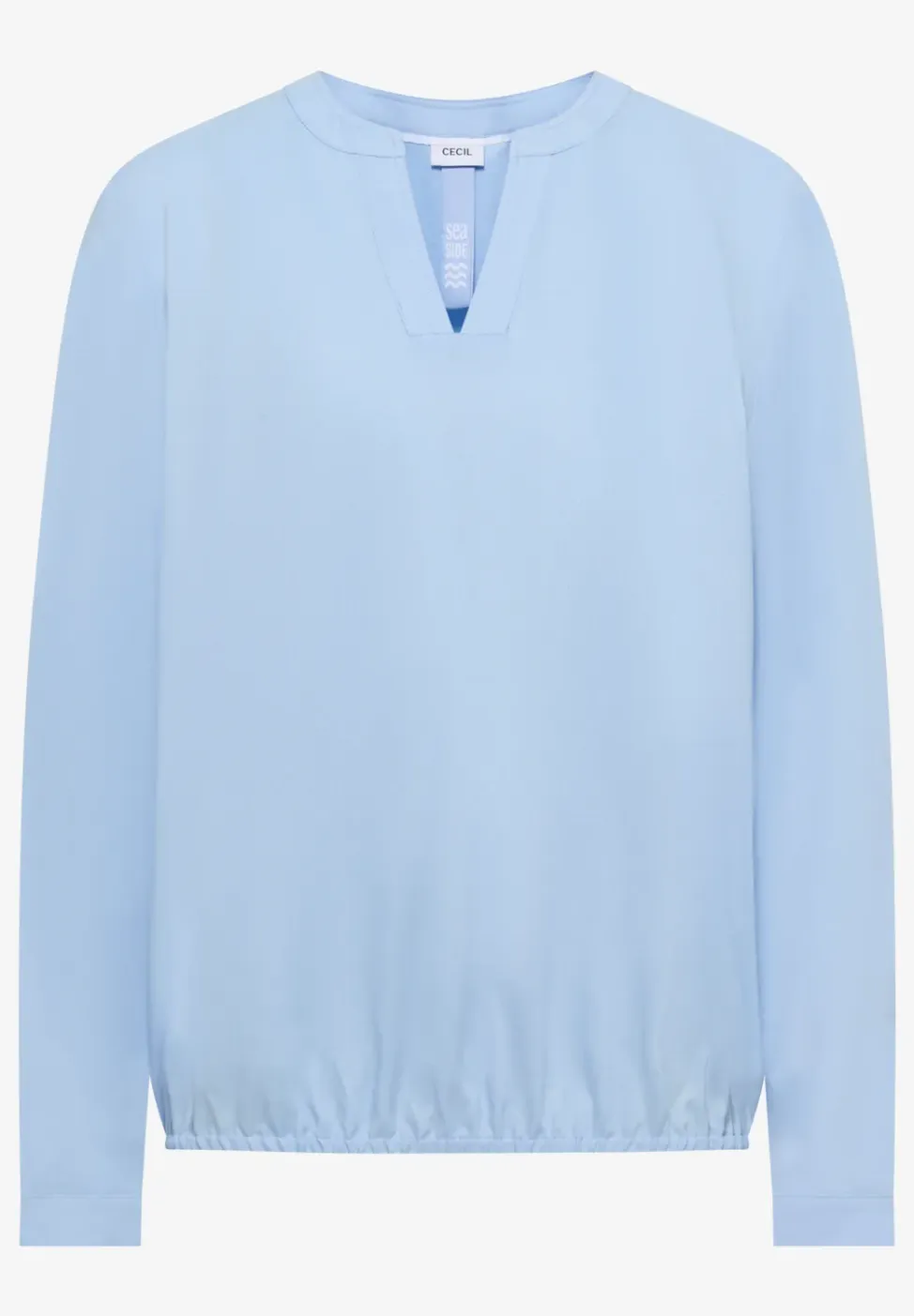 Blouse in effen kleur
