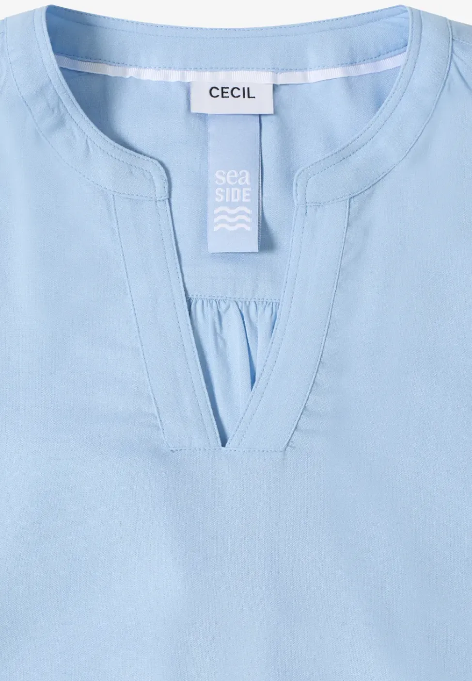 Blouse in effen kleur