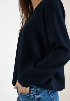 Blouse in effen kleur