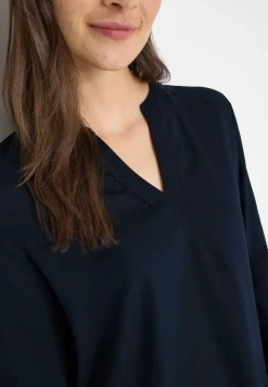 Blouse in effen kleur