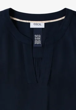 Blouse in effen kleur