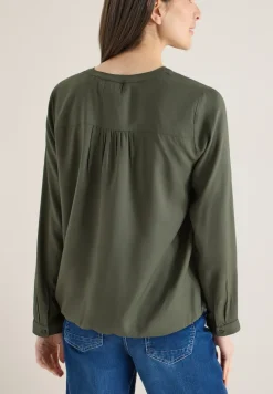 Blouse in effen kleur