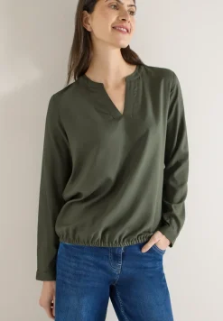 Blouse in effen kleur