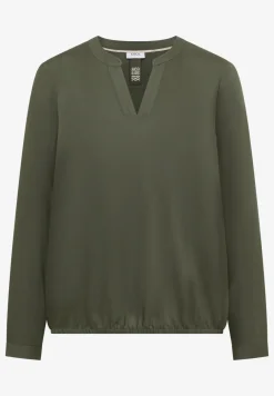 Blouse in effen kleur