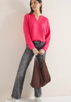 Blouse in effen kleur