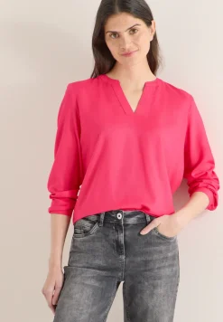 Blouse in effen kleur