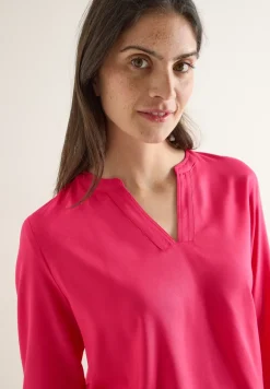 Blouse in effen kleur