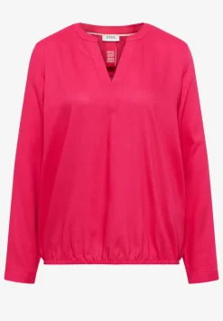 Blouse in effen kleur
