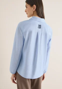 Blouse in effen kleur