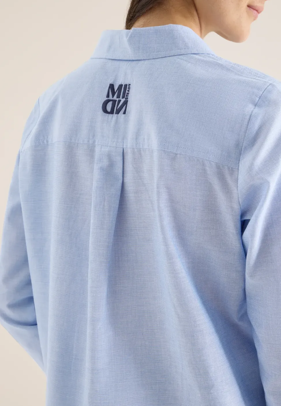 Blouse in effen kleur