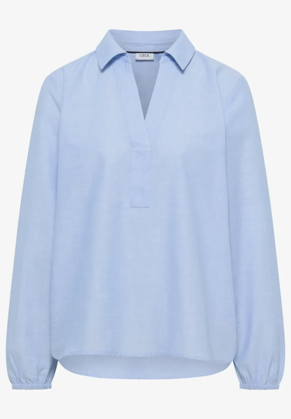 Blouse in effen kleur