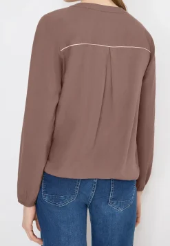 Blouse in effen kleur