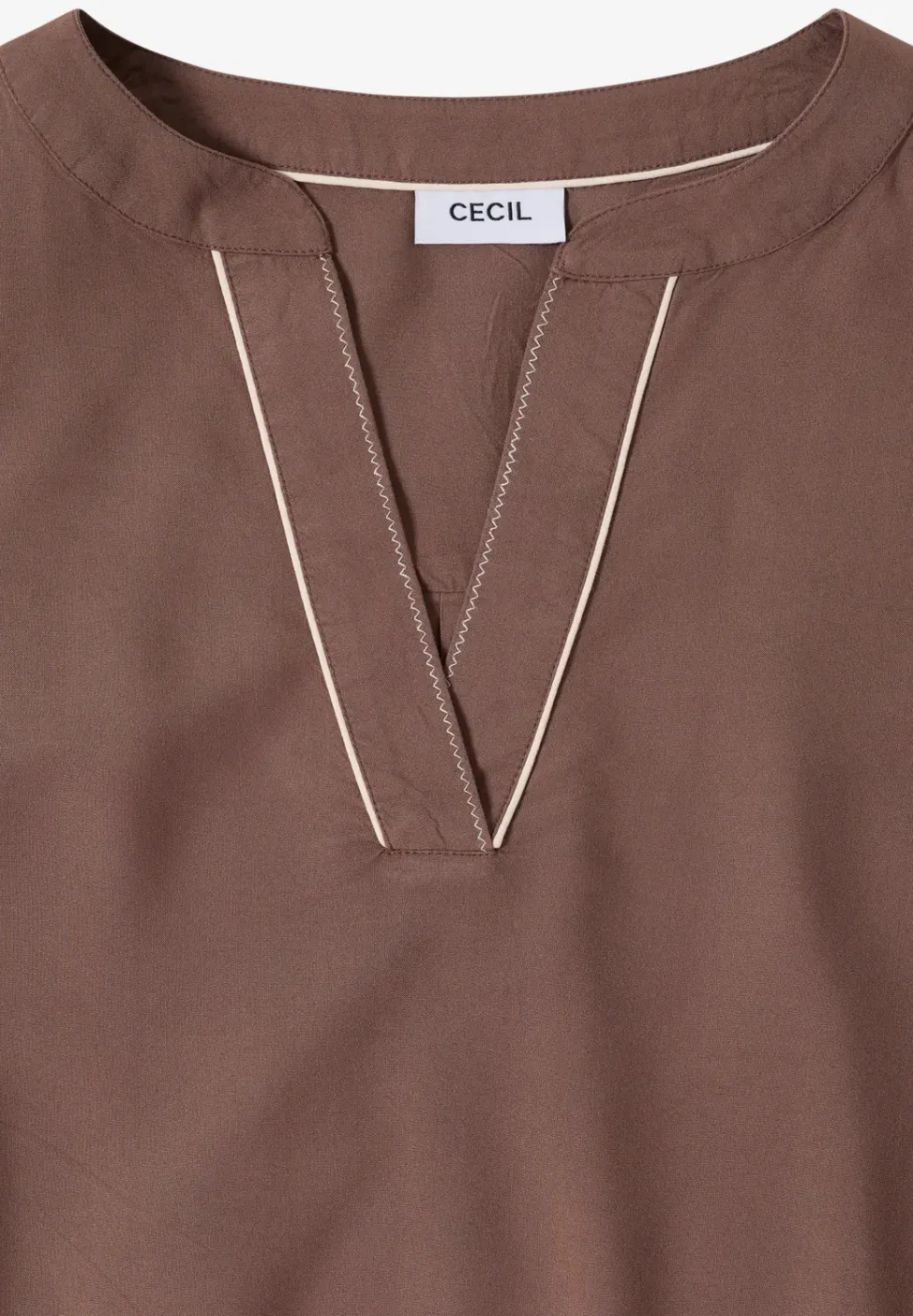 Blouse in effen kleur
