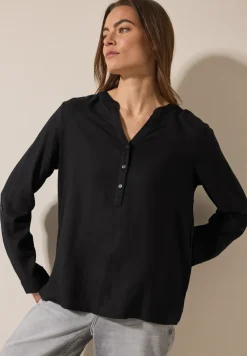 Blouse in effen kleur