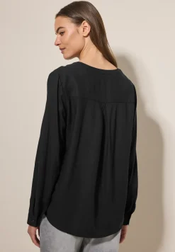 Blouse in effen kleur