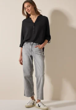Blouse in effen kleur