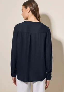 Blouse in effen kleur