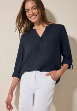 Blouse in effen kleur
