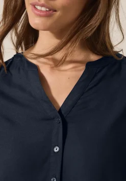 Blouse in effen kleur