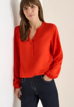 Blouse in effen kleur