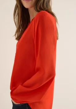 Blouse in effen kleur