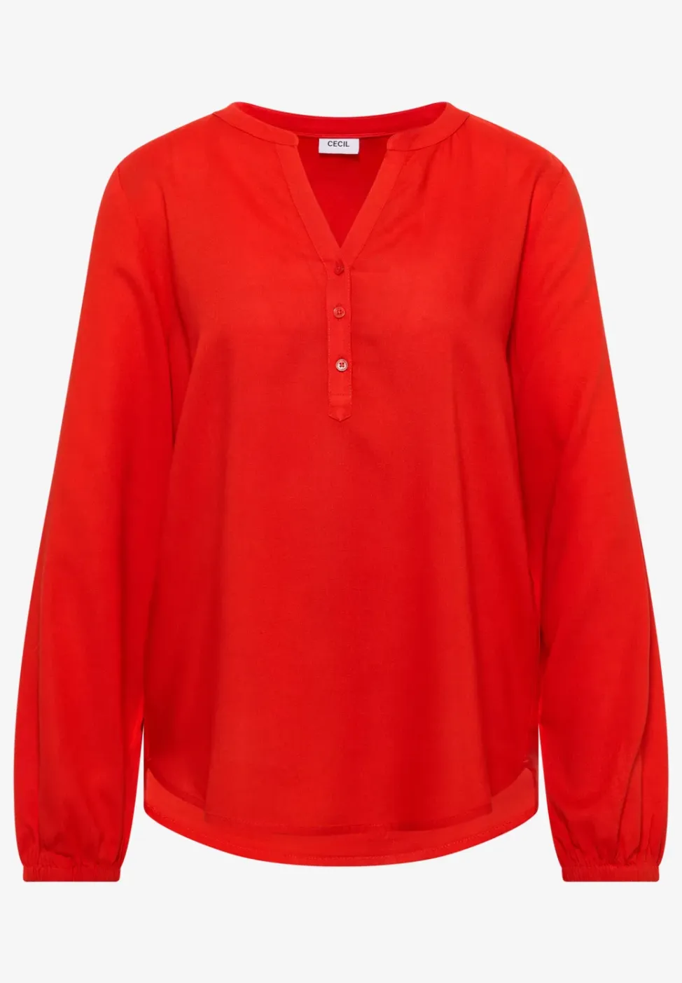 Blouse in effen kleur