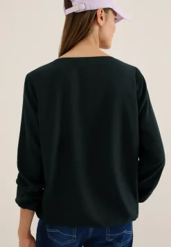 Blouse in effen kleur