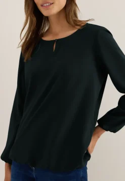 Blouse in effen kleur