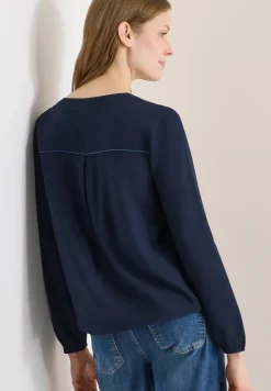 Blouse in effen kleur