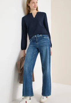 Blouse in effen kleur