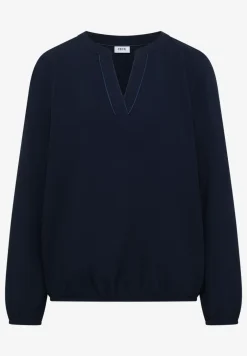 Blouse in effen kleur