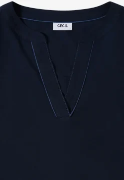 Blouse in effen kleur