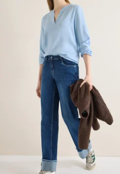 Blouse in effen kleur